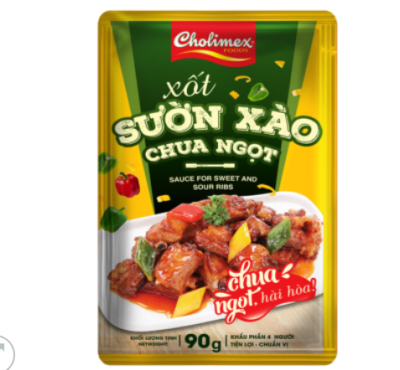 Xốt Sườn Xào Chua Ngọt